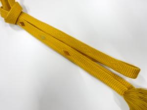 正絹　撚り房　手組帯締め